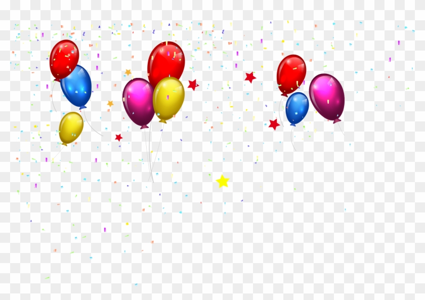 Birthday Cake Happy Birthday To You Clip Art - Balloon Border Png #669940