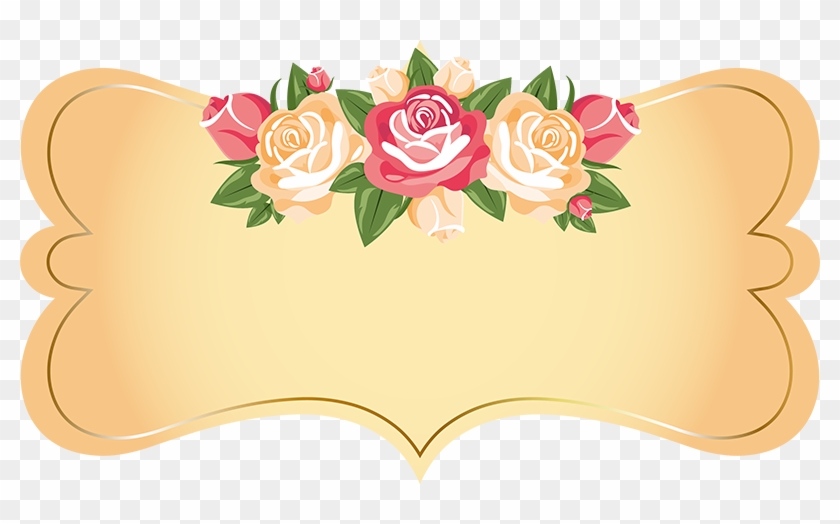 Label Templates, Agenda Planner, Ems, Frame Floral, - Hybrid Tea Rose #670227