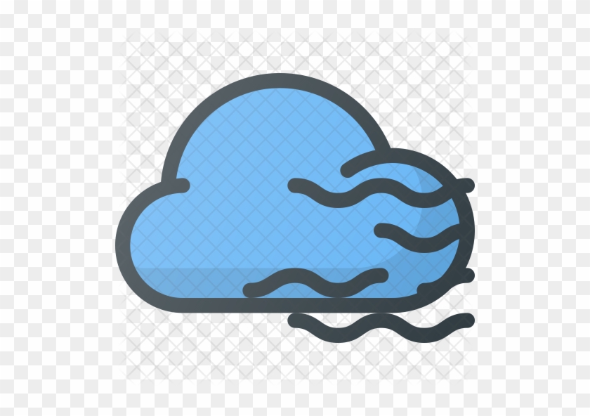 Foggy Weather Icon - Illustration #670271