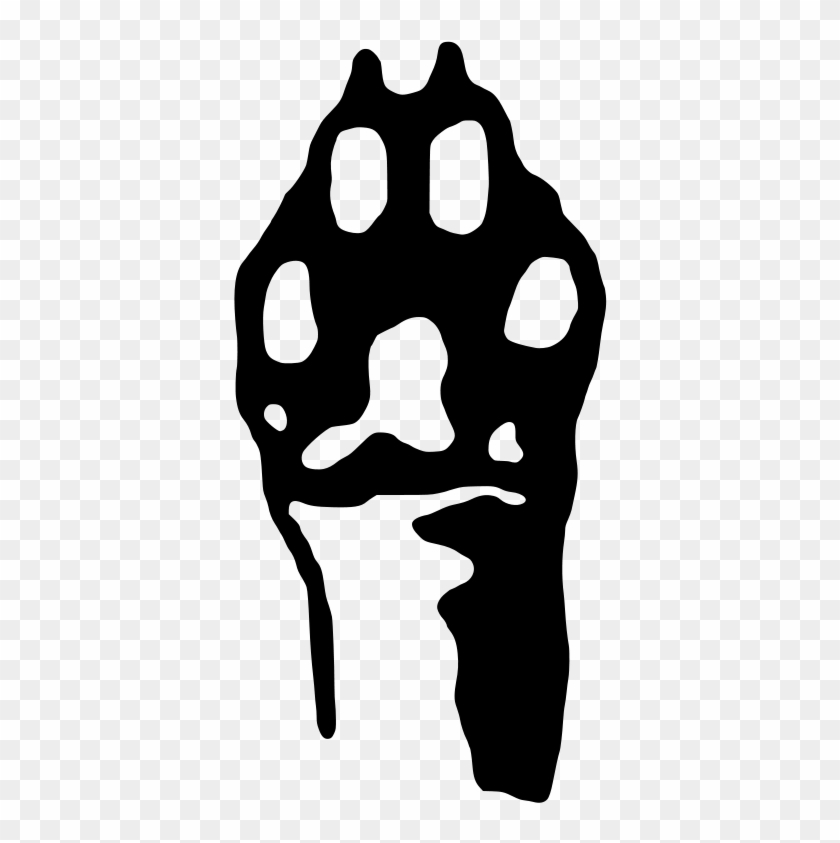 Free Bear Prints Free Paw - Animal Liberation Human Liberation Clipart #670325