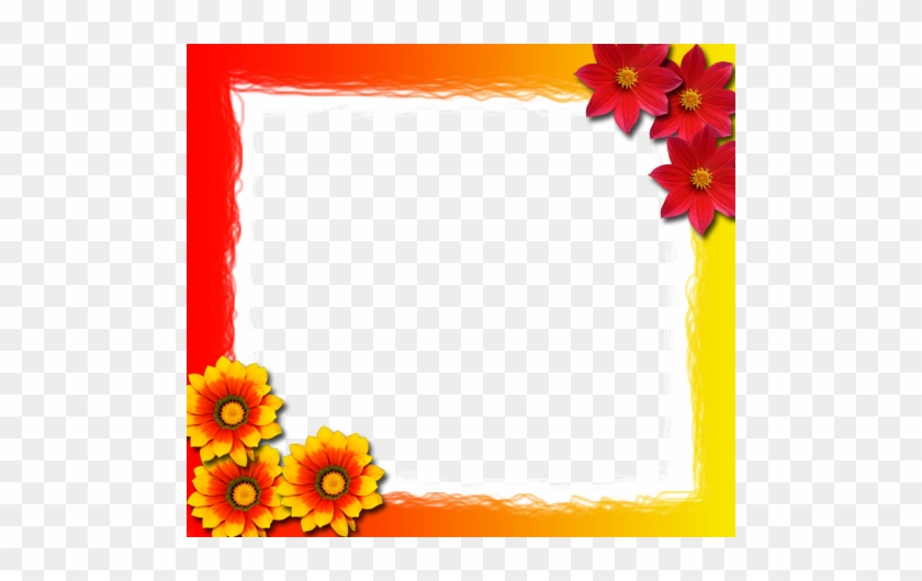 Yellow Frame Png - Red And Yellow Frames #670358