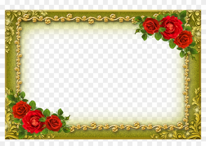 Flower Photo Frames Hd - Picture Frame #670362