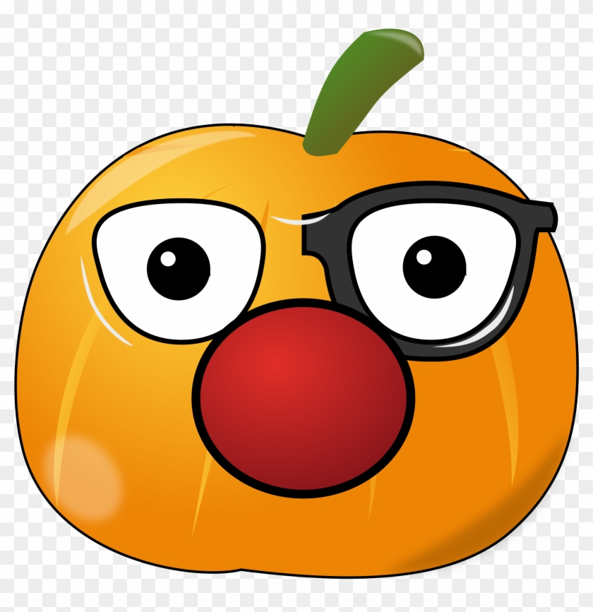 Big Image - Funny Pumpkin Clip Art #670379