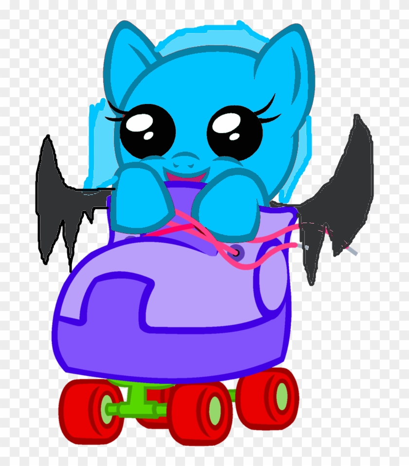 Filly Qwartz In A Roller Skate Shoe By Qwartzechotale - Cartoon #670400