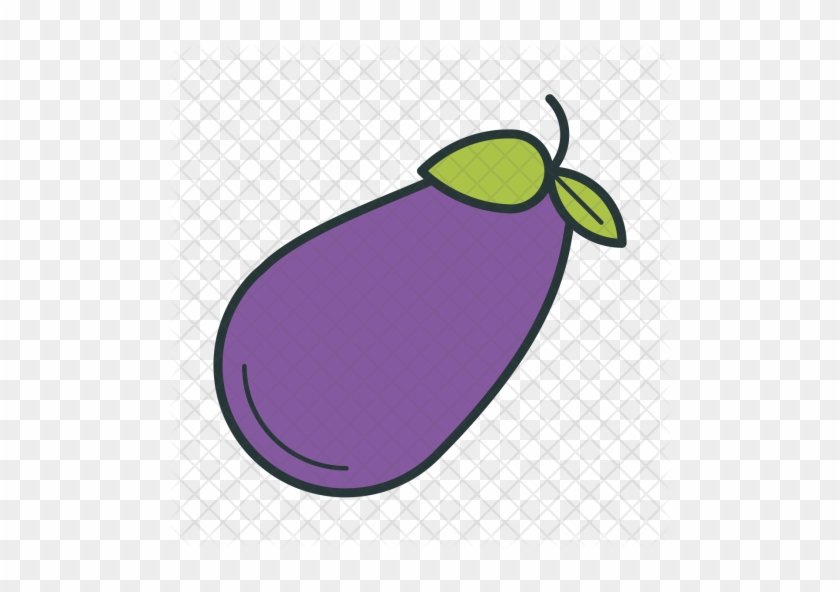 Eggplant, Vegetable, Food, Agriculture, Garden Icon - Lion Des Flandres #670403
