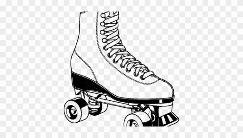 Skate Night - Simple Drawing Roller Skates #670401