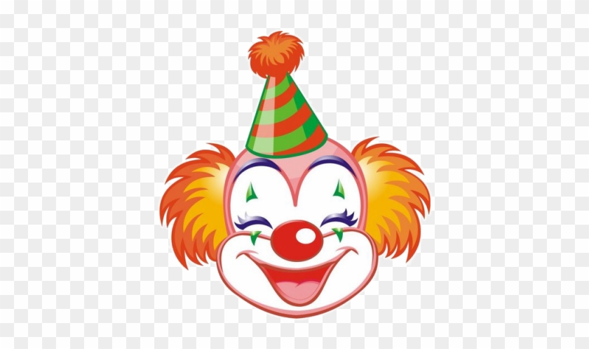 Molduras Carnaval E Palhaços Em Png - Clown Face Clipart #670413