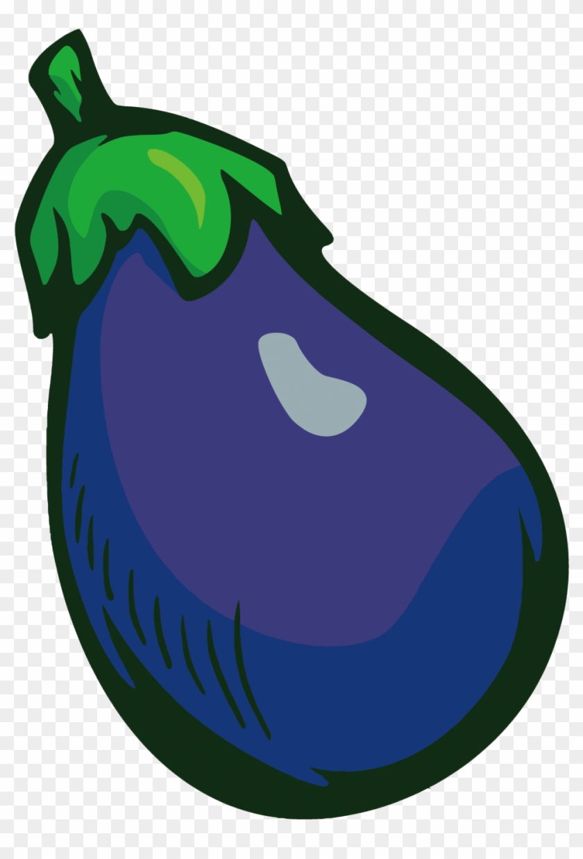 Fruit Eggplant Clip Art - Fruit Eggplant Clip Art #670471