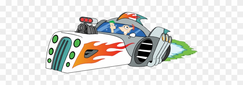 Phineas Clip Art - Phineas And Ferb Spaceship #670518