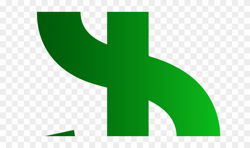 Green Dollar Sign Clipart - Green Dollar Sign Clipart #670598