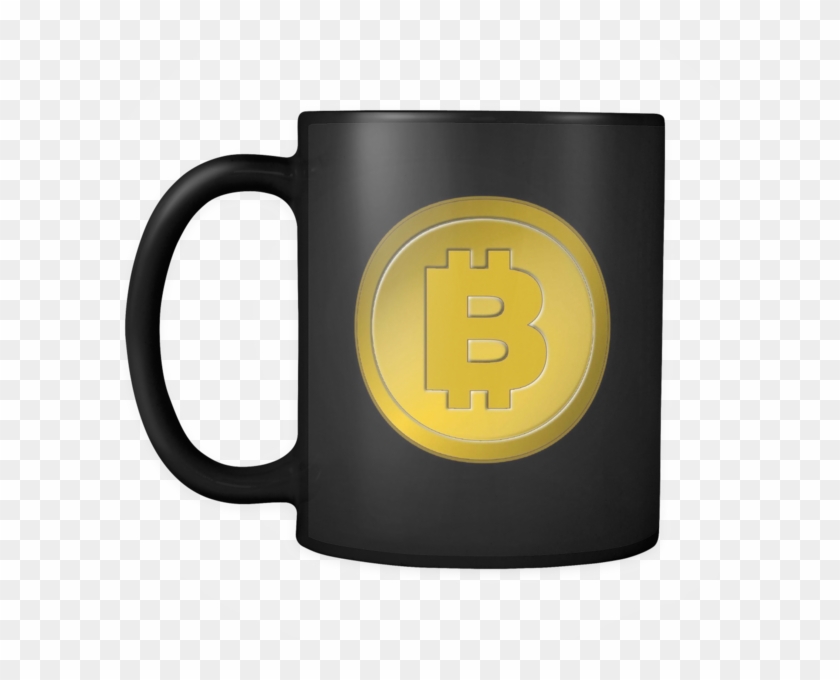 Bitcoin Gold Coin Black Mug - Mug Cancer #670610