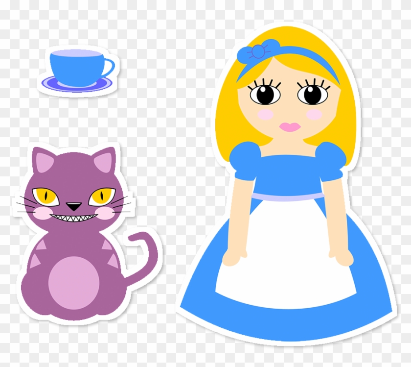 Adesivo Conta, Alice De Melina Bassolina - Cartoon #670669
