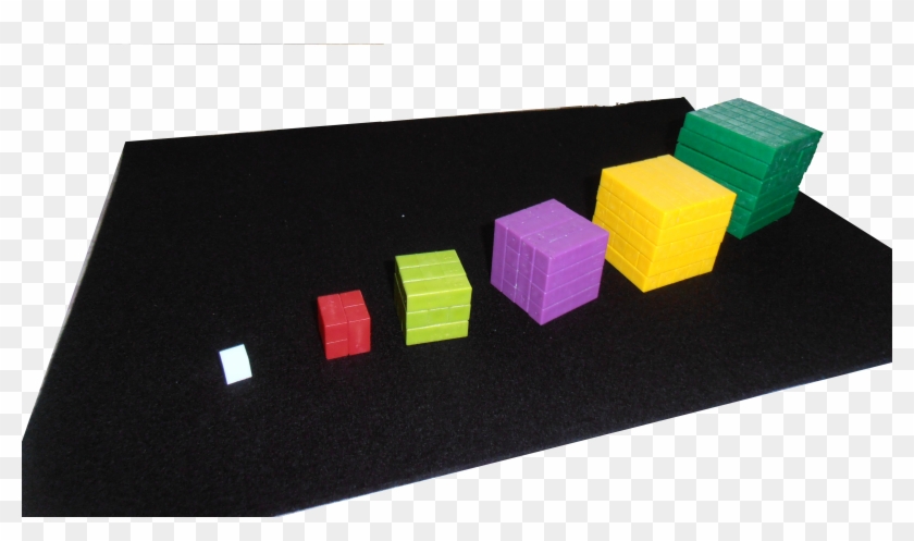 Les Cubes Avec Les Bûchettes Cuisenaire - Toy Block #670788