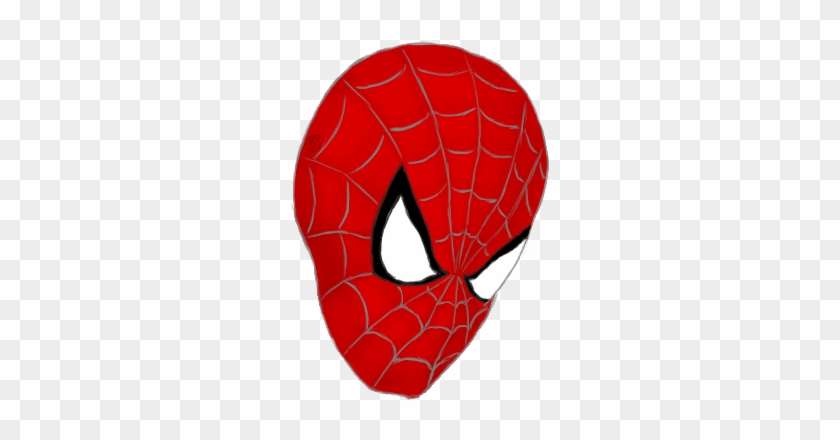 Spiderman Mask By Ferrumpenna - Spider Man Face Png #670826