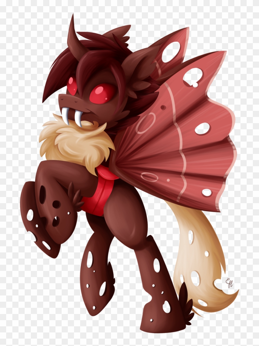 Moth Changeling By Techtalkpony - Cartoon #670871
