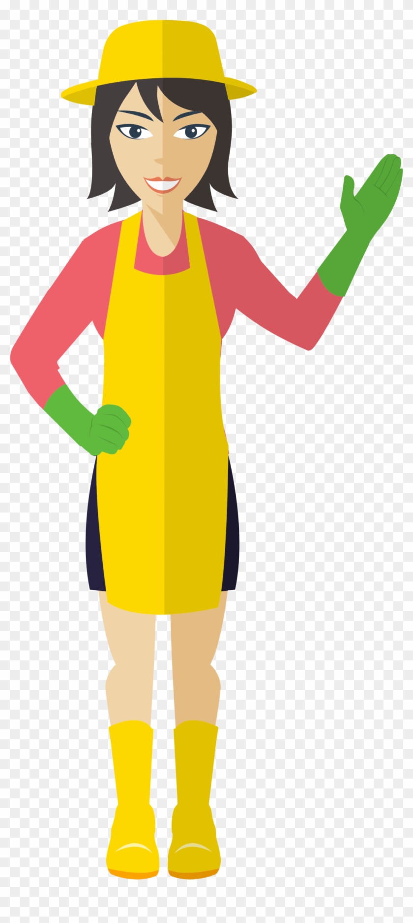 Big Image - Woman Flat Png #670872