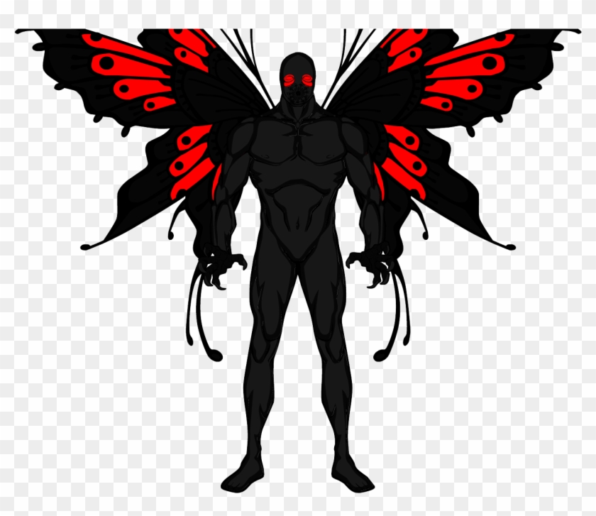 Moth Man Transparent Png - Mothman Png #670892