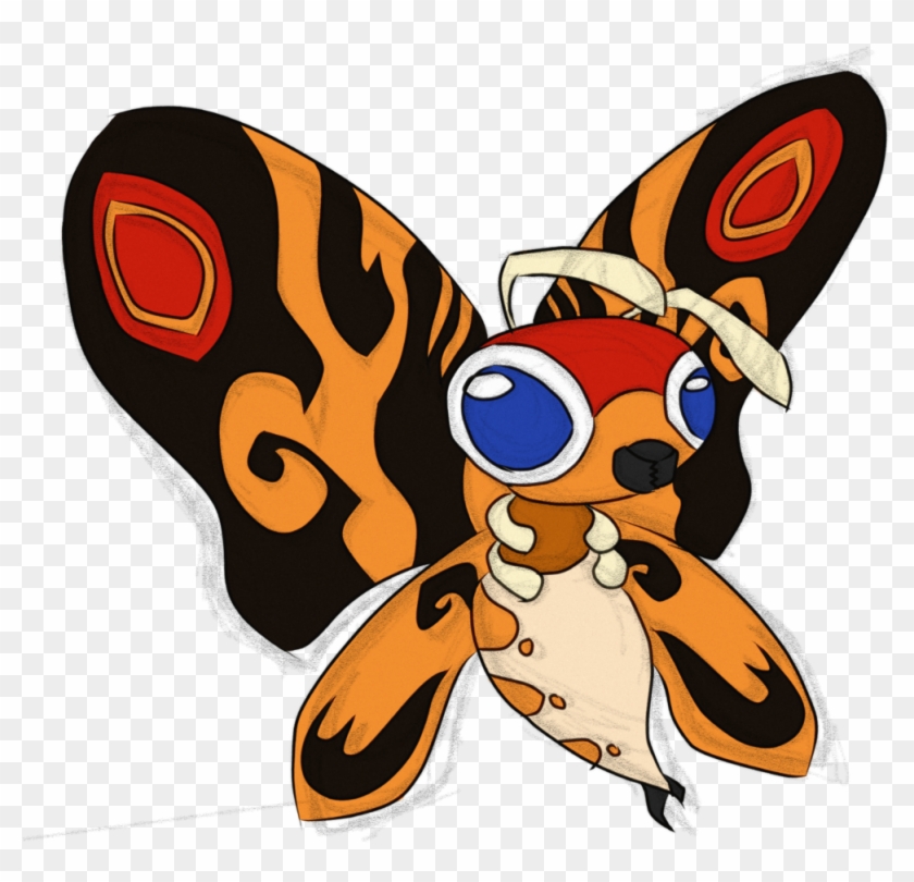 Chibi Mothra By Yahzeeskywalker Chibi Mothra By Yahzeeskywalker - Cartoon #670937