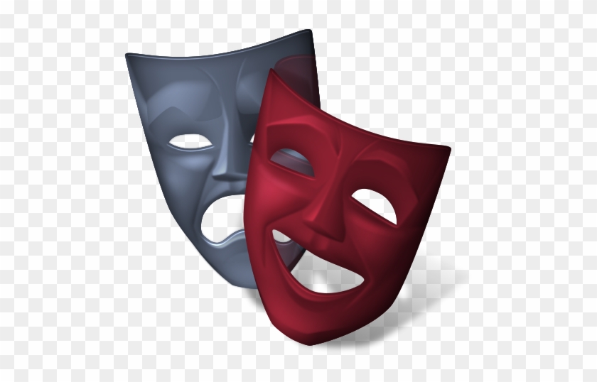 Theatre Mask Icon - Theatre Masks Png #670990