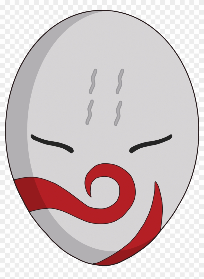 Haku's Mask Vector By Lexx56k Haku's Mask Vector By - Mascara De Haku Naruto #671029