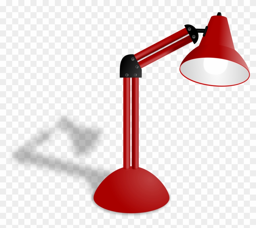 Photorealistic Red Lamp - Study Tips Clip Art #671084