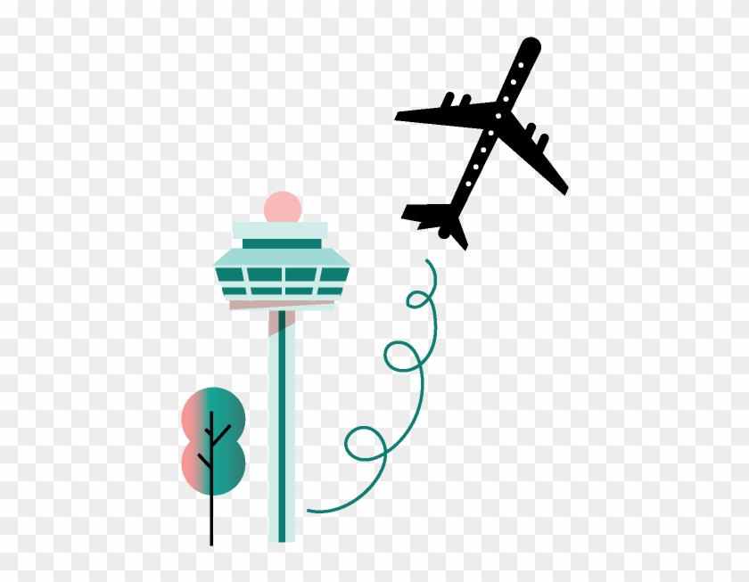 Changi Airport Clipart #671089