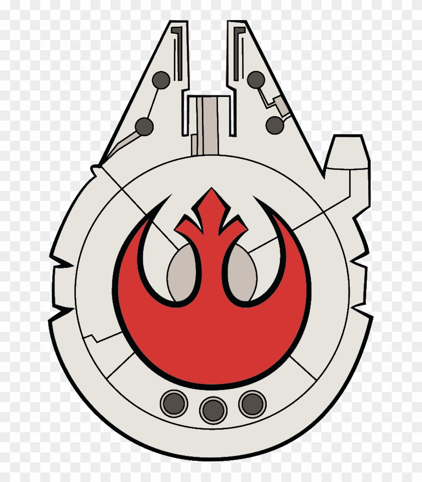 Millennium Falcon Rebel - Millennium Falcon Logo #671250