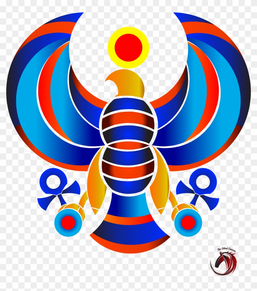 "falcon Sun God, Illustrator, Pixels" Posted By To - T-shirt #671276