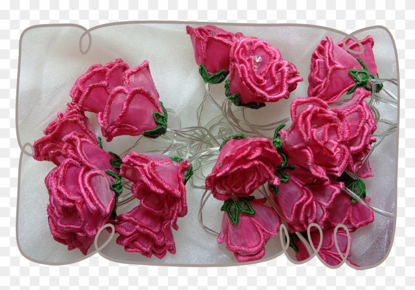 3d Rose String Lights - Garden Roses #671312