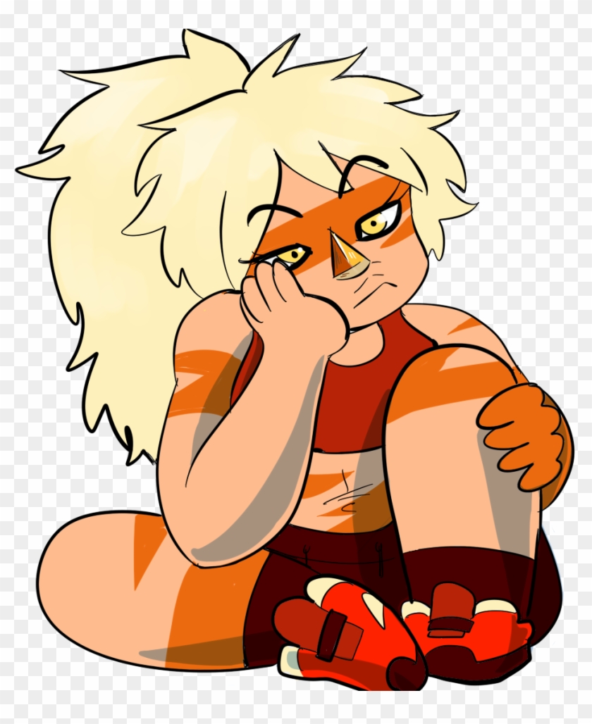 “im Bored So I Drew A Bored Jasper In Workout Clothes - Portable Network Graphics #671315