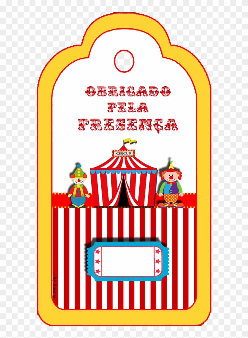 Kit De Personalizados Tema "circo" Para Imprimir - Festa Do Circo Para Imprimir #671340