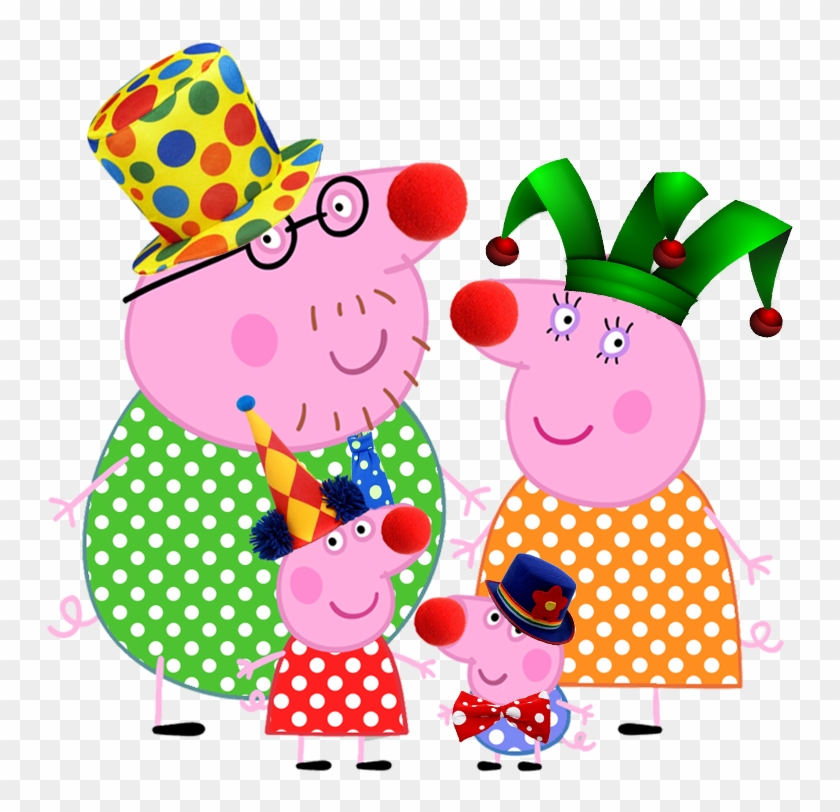 Imágenes Para Imprimir Gratis De Peppa Pig En El Circo - Adult's Clown Top Hat #671356