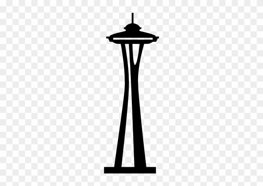 Space Needle Free Monuments Icons Rh Flaticon Com Seattle - Seattle Space Needle Vector #671397