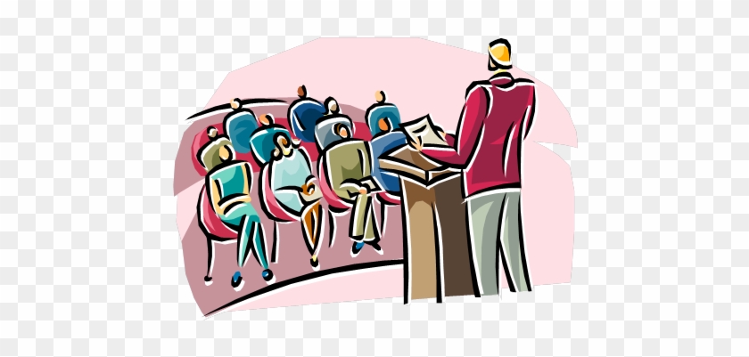 Seminars And Public Speaking - Town Meeting Clip Art #671427