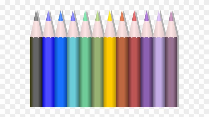 Colored Pencils Clip Art - Color Pencil Clipart Png #671445