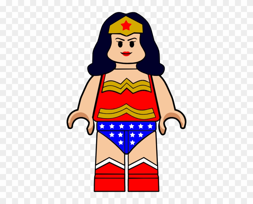 Lego Wonder Woman - Wonder Woman Lego Drawing #671744