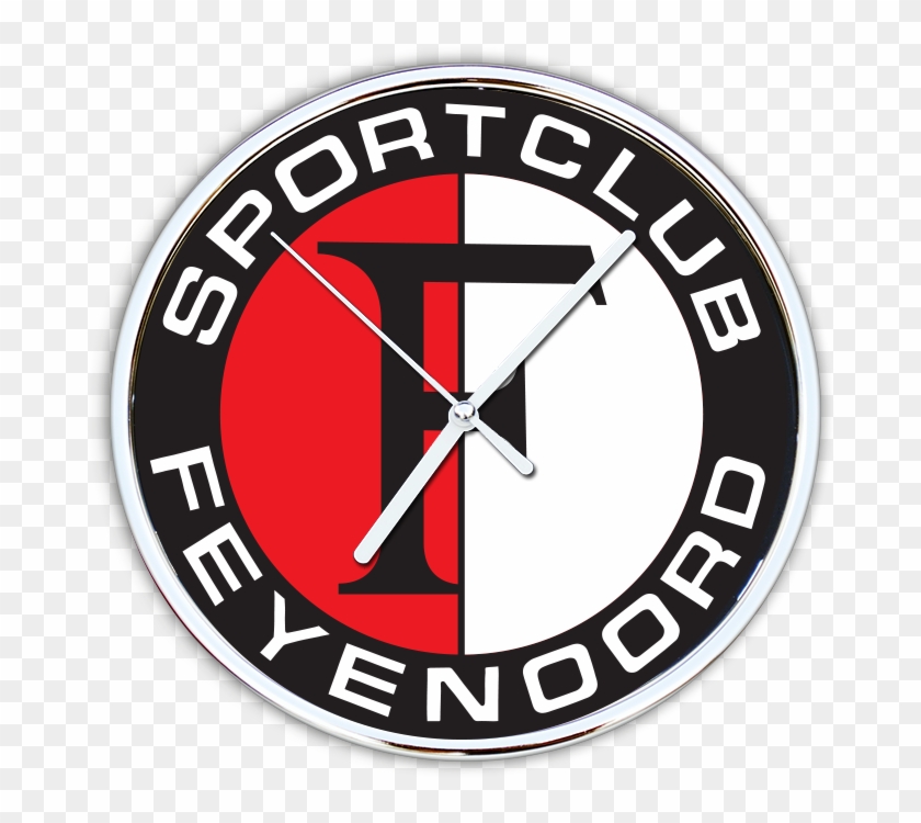 Sportclub Feyenoord Klok, Wandklok 1970 Logo - Sportclub Feyenoord #671794