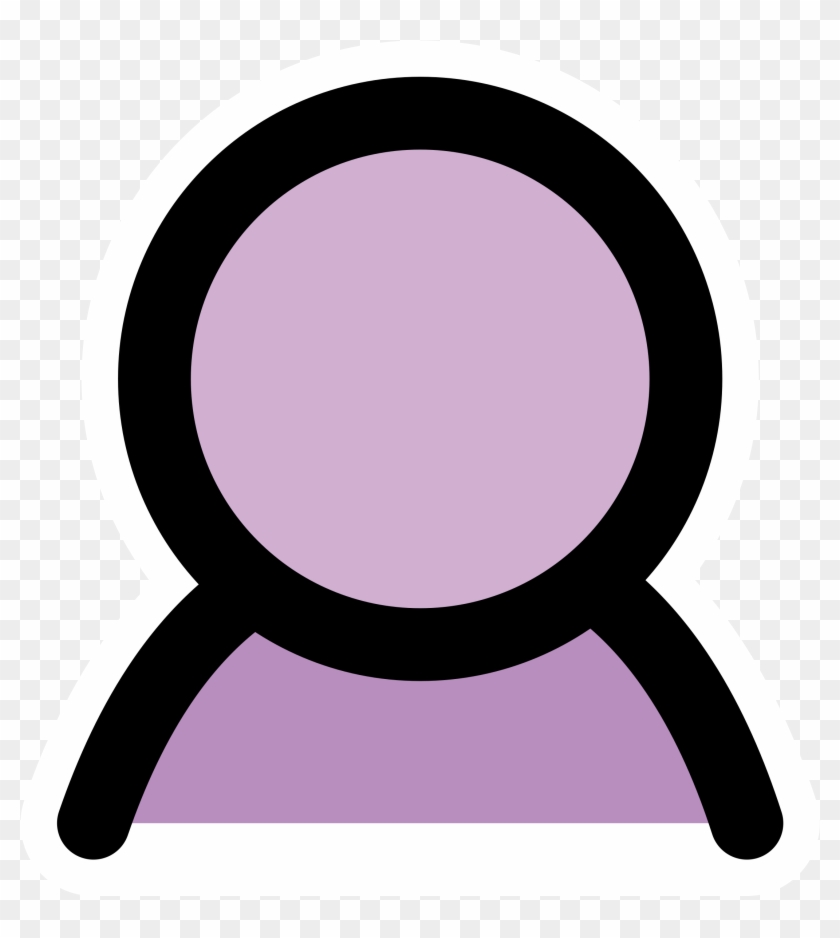 Clipart - Avatar Icon Purple #671811