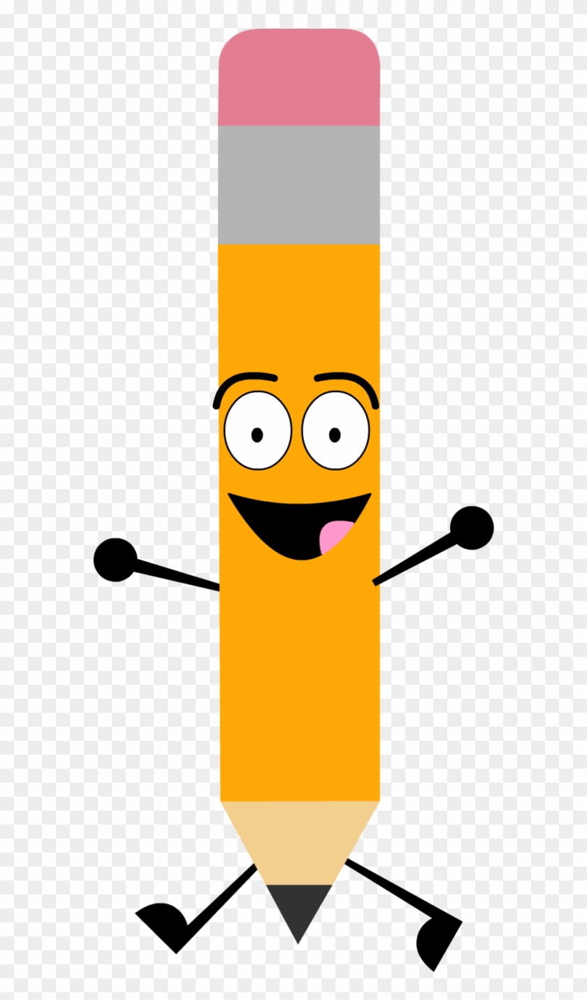 Pencil Foster's Home Style By - Bfdi Pencil Body - Free Transparent PNG  Clipart Images Download