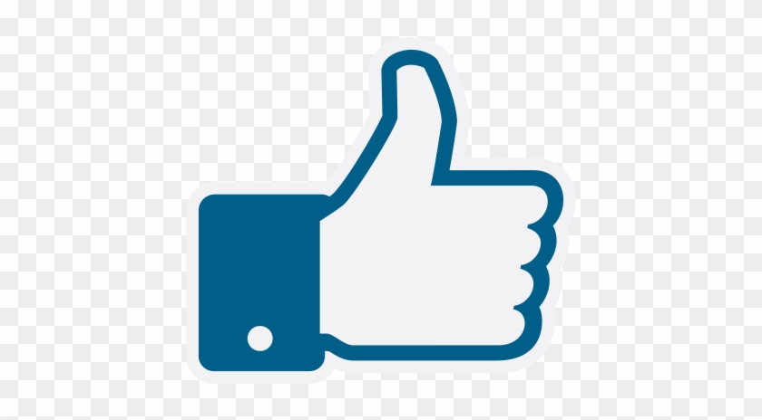 Thumb Up Icon Free Vector Png Graphic Cave - Facebook Like Thumb Transparent #671932