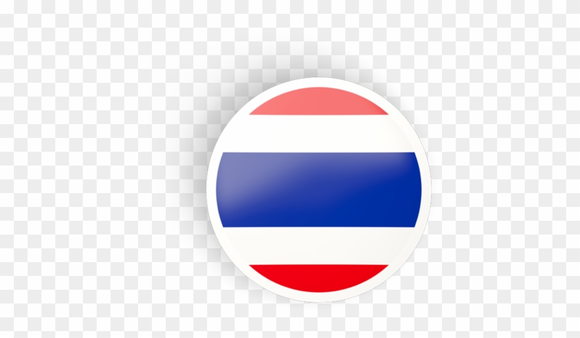 Thailand Flag Icon Round #671971