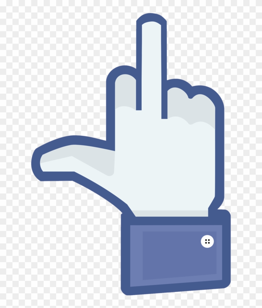 Facebook Piss Off Icon By Fearoftheblackwolf - Middle Finger Facebook Icon #671980
