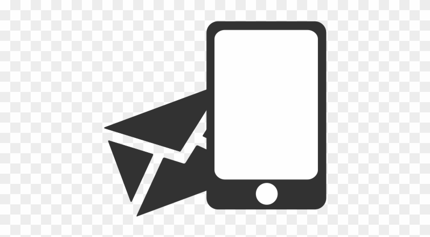 Contact Symbol Message And Mobile Phone Vector Free - Mobile Phone #671992