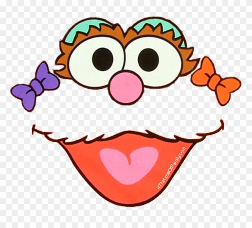 Sesame Street Printable Faces Signs Instant Download Cupcakemakeover 