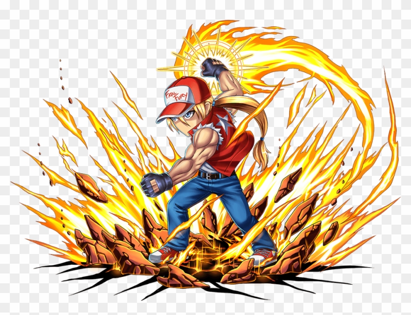 Terry Bogard Brave Frontier Artwork - Brave Frontier King Of Fighters #672185