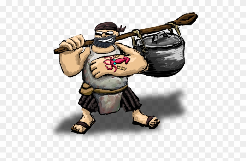 Happy Pirate Cook By Nighzmarquls On Deviantart - Cartoon #672217