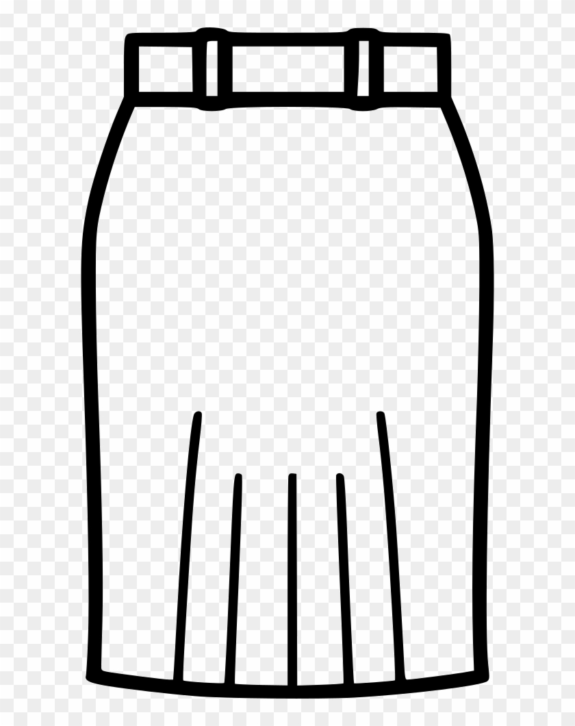 Carporate Skirt Comments - Dibujo De Falda Para Colorear #672284