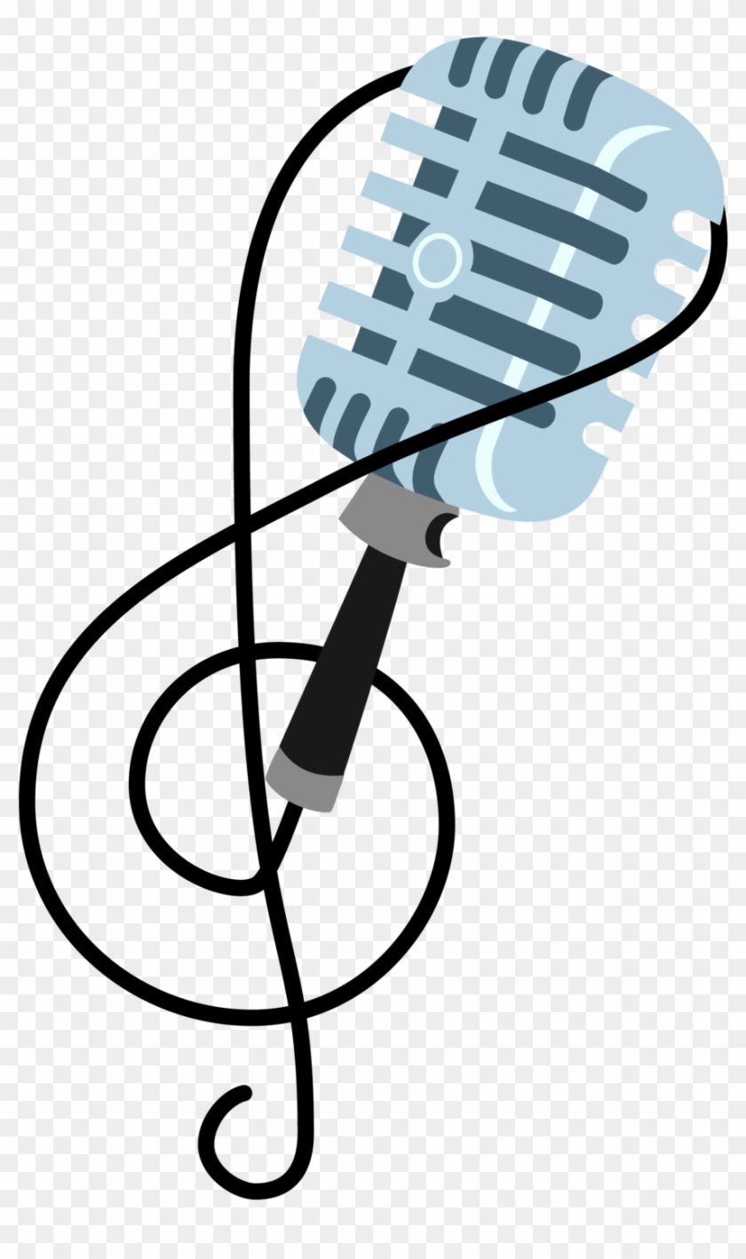 Microphone Clipart Cutie Mark - Mlp Cutie Marks Microphone #672340