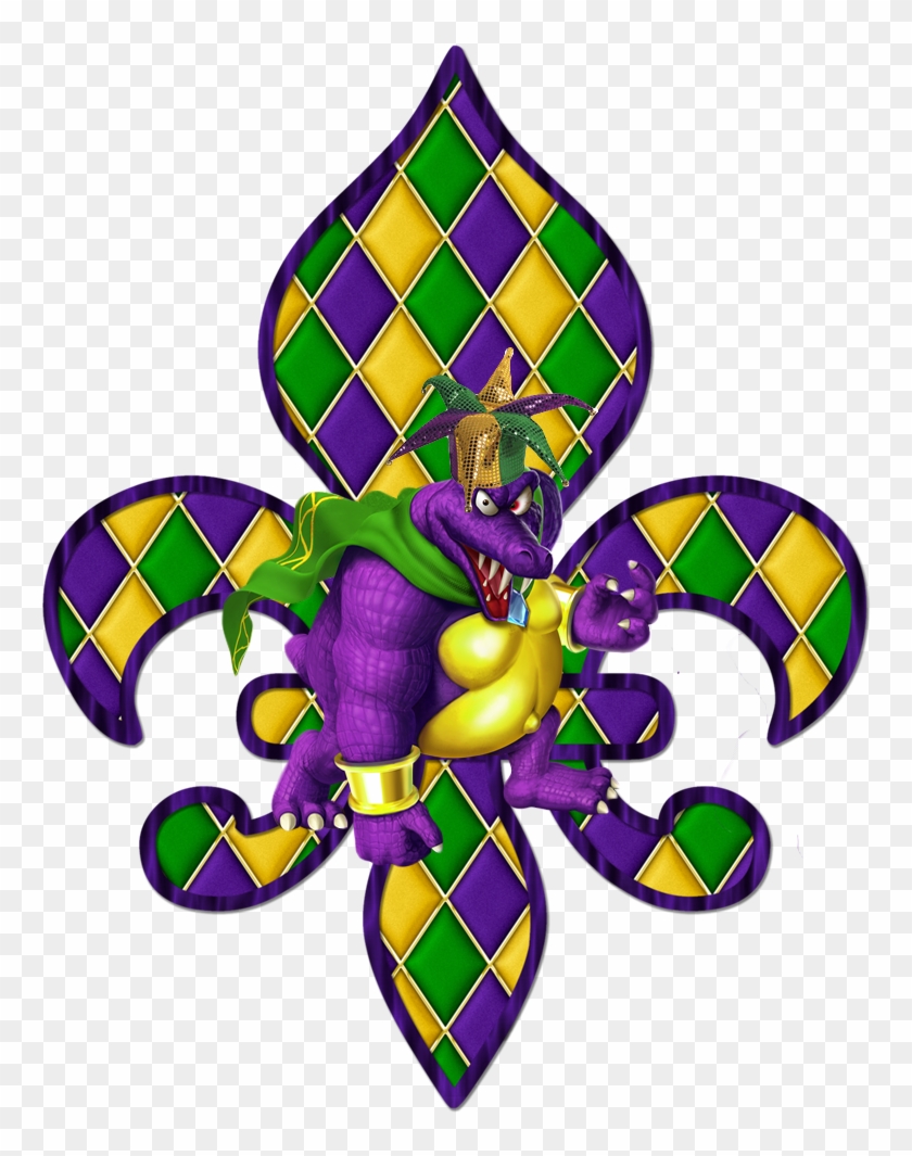 New Orleans King Cake Mardi Gras 2018 Clip Art - New Orleans King Cake Mardi Gras 2018 Clip Art #672522