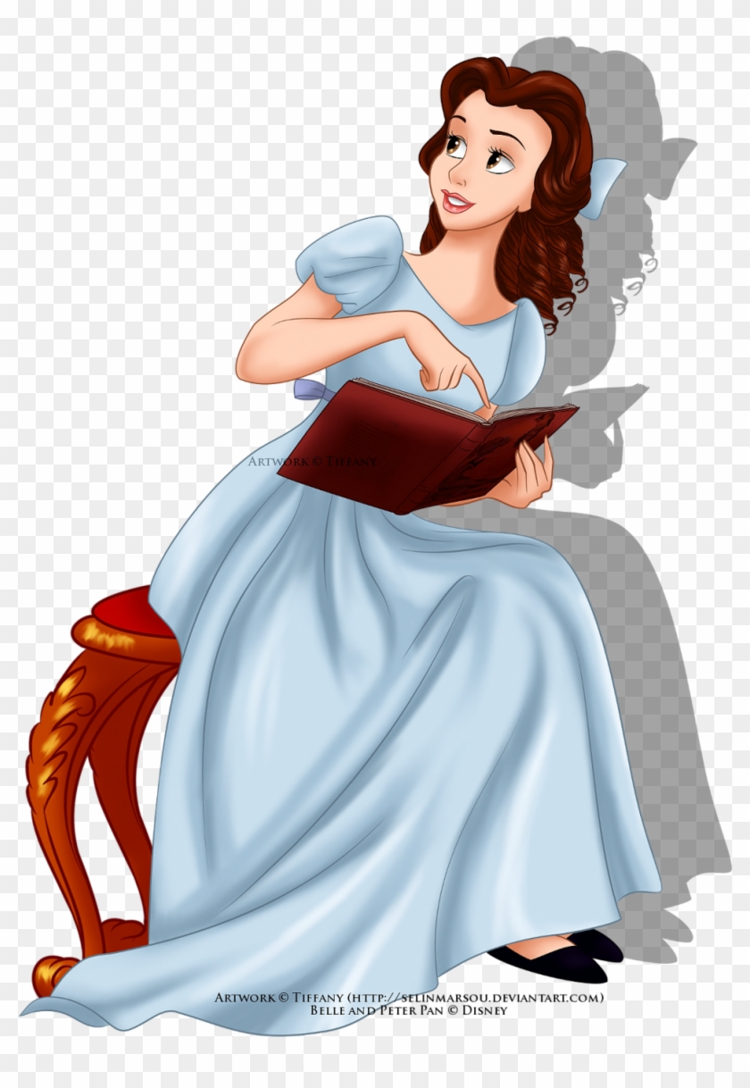 Belle As Wendy Darling By Selinmarsou - Belle As Wendy Darling #672380